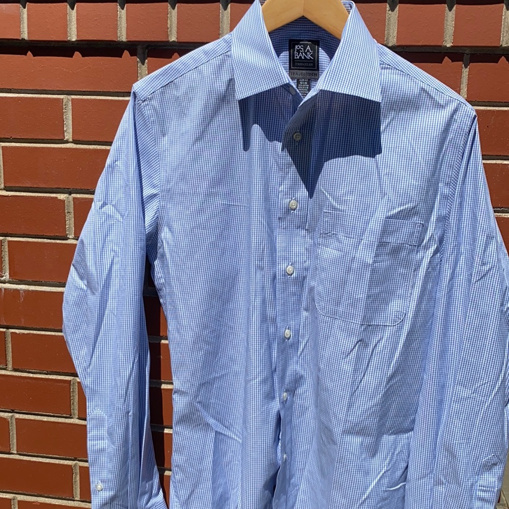 Joseph A. Bank Slim Fit Travel Tech Button Down